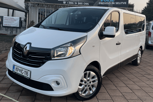 Renault trafic bele barve ročni menjalnik